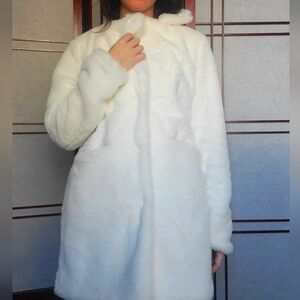 White Fur Coat